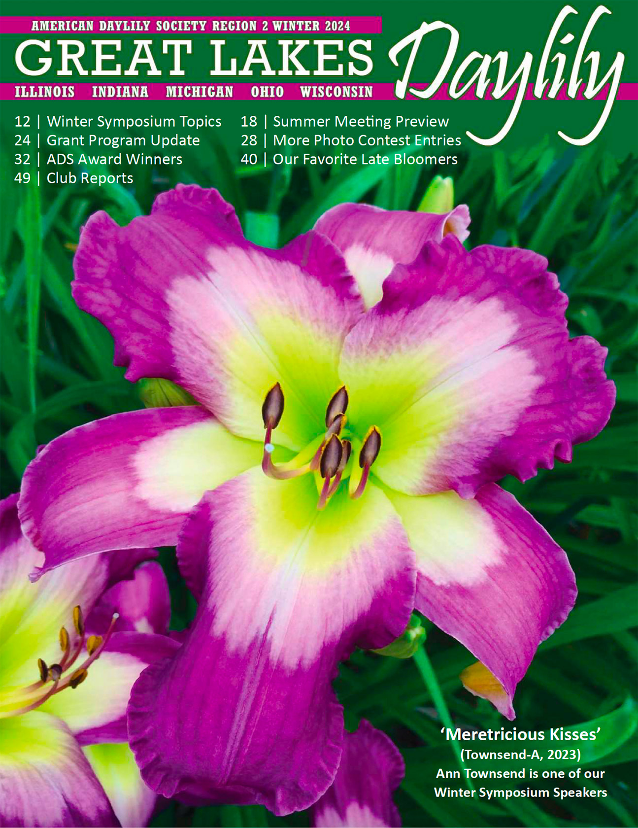 Newsletter Spring 2024 cover image.