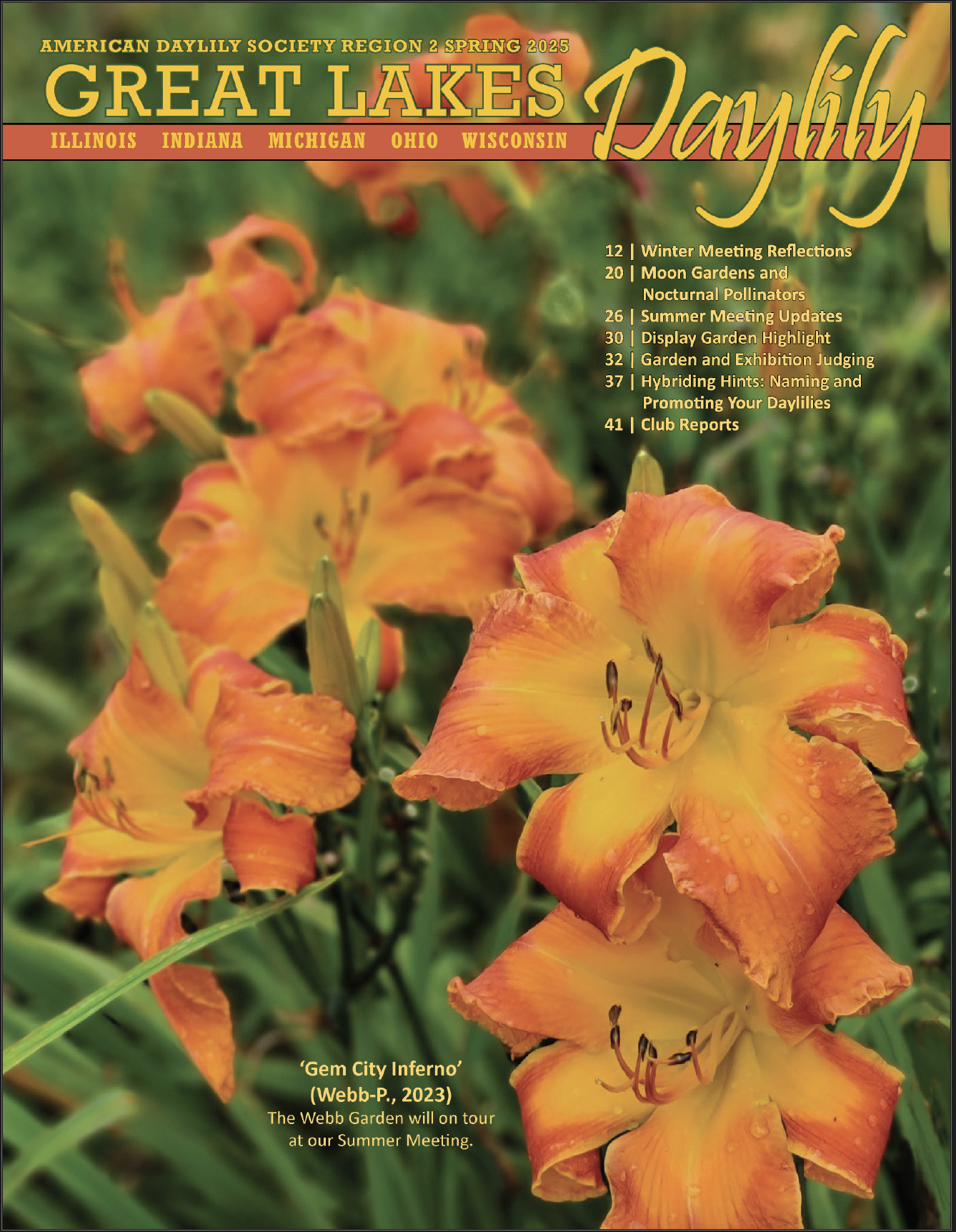 Spring newsletter 25 cover